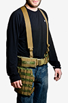 Padded Belt Tactical Suspenders
